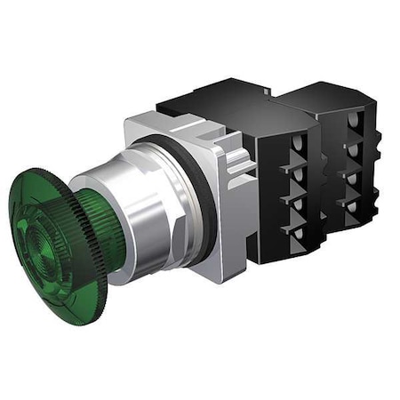 Push Button Operator, 30 mm, 2NC, Green MPN:52PR8ESG