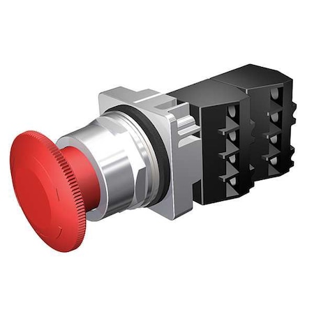 Push Button Operator, 30 mm, 2NC, Red MPN:52PR8W2G