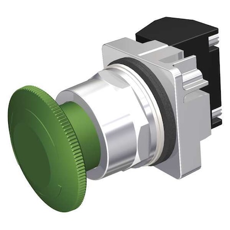 Push Button Operator, 30 mm, 1NO/1NC, Green MPN:52PR8W3A