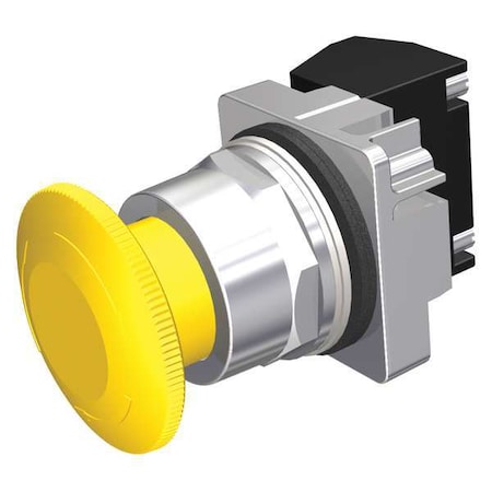Push Button Operator, 30 mm, 1NO/1NC, Yellow MPN:52PR8W4A