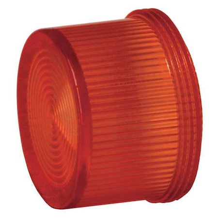 Pilot Light Lens, 30mm, Red, Plastic, PK5 MPN:52RA4S2