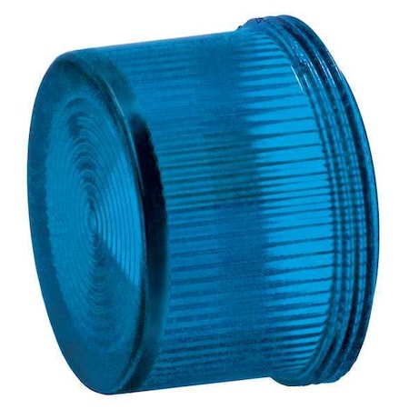 Pilot Light Lens, 30mm, Blue, Plastic, PK5 MPN:52RA4S5