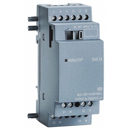 I/O Module, 24V DC, 4 Inputs, 4 Outputs MPN:6ED10551CB000BA2