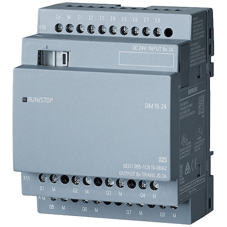 I/O Module, 24V DC, 8 Inputs, 8 Outputs MPN:6ED10551CB100BA2