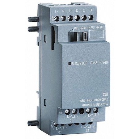 I/O Module, 12/24 V, 4 Inputs, 4 Outputs MPN:6ED10551MB000BA2