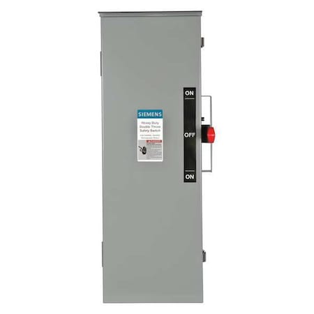 Fusible, Safety Switch, Heavy Duty, 240 V, 3PST MPN:DTF322R