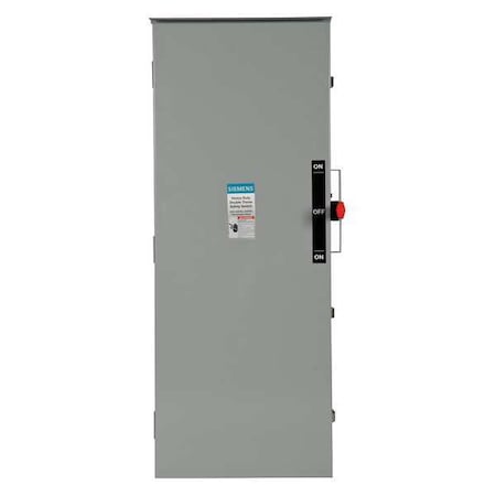 Fusible, Safety Switch, Heavy Duty, 600 V, 3PST MPN:DTF364R