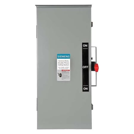 Nonfusible, Safety Switch, General Duty, 240 V, 3PST MPN:DTGNF323NR