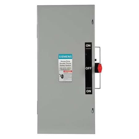Nonfusible, Safety Switch, Heavy Duty, 240 V, 2PST MPN:DTNF223