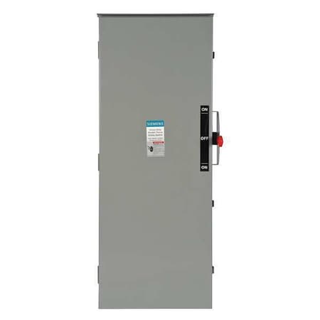 Nonfusible, Safety Switch, Heavy Duty, 240 V, 3PST MPN:DTNF326