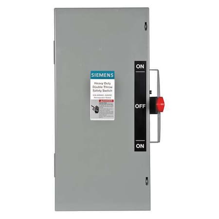 Nonfusible, Safety Switch, Heavy Duty, 600 V, 3PST MPN:DTNF362
