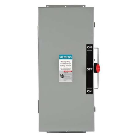 Nonfusible, Safety Switch, Heavy Duty, 600 V, 3PST MPN:DTNF363J