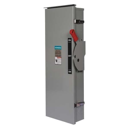 Nonfusible, Safety Switch, Heavy Duty, 600 V, 3PDT MPN:DTNF367