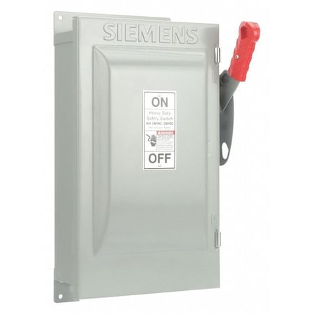 Fusible, Safety Switch, Heavy Duty, 240 V, 2PST MPN:HF222J