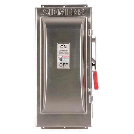 Fusible, Safety Switch, Heavy Duty, 240 V, 2PST MPN:HF223S