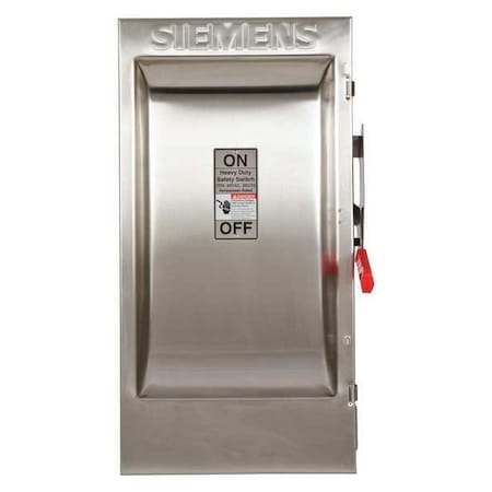 Fusible, Safety Switch, Heavy Duty, 240 V, 2PST MPN:HF224S
