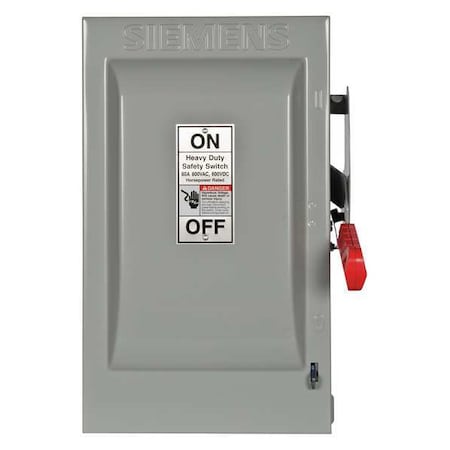 Fusible, Safety Switch, Heavy Duty, 600 V, 3PST MPN:HF362
