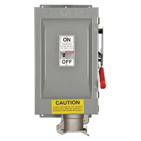 Fusible, Safety Switch, Heavy Duty, 600 V, 3PST MPN:HF362JPN