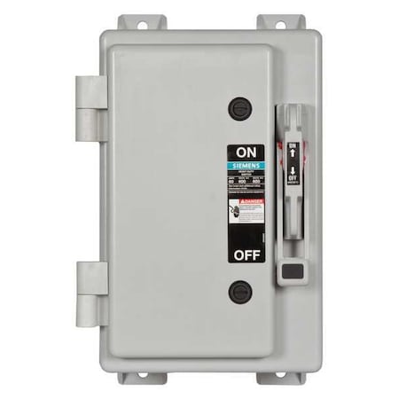 Fusible, Safety Switch, Heavy Duty, 600 V, 3PST MPN:HF362NX