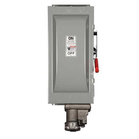 Fusible, Safety Switch, Heavy Duty, 600 V, 3PST MPN:HF363JCH