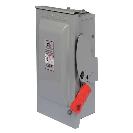 Fusible, Safety Switch, Heavy Duty, 600 V, 3PST MPN:HF363R