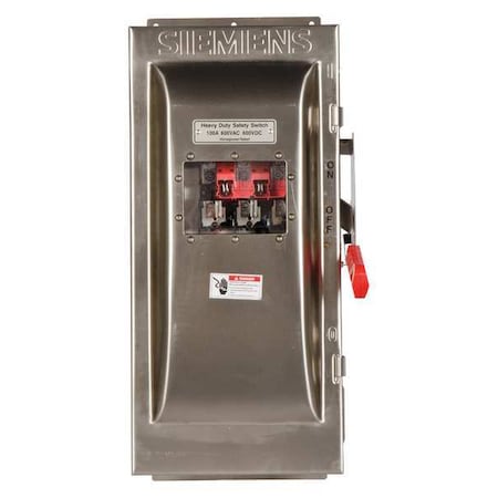 Fusible, Safety Switch, Heavy Duty, 600 V, 3PST MPN:HF363SW