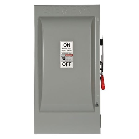 Fusible, Safety Switch, Heavy Duty, 600 V, 3PST MPN:HF364N