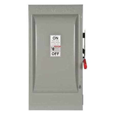 Fusible, Safety Switch, Heavy Duty, 600 V, 3PST MPN:HF364SS