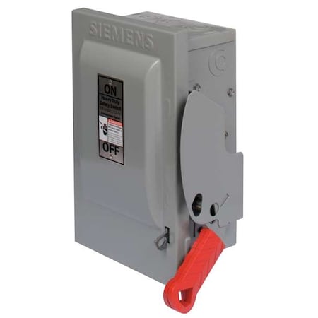 Nonfusible, Safety Switch, Heavy Duty, 600 V, 3PST, NEMA 1 MPN:HNF361