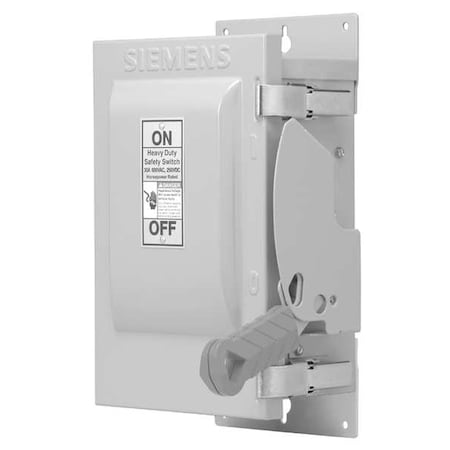 Nonfusible, Safety Switch, Heavy Duty, 600 V, 3PST, NEMA 3R MPN:HNF361J