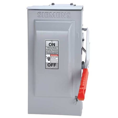 Nonfusible, Safety Switch, Heavy Duty, 600 V, 3PST, NEMA 3R MPN:HNF361R