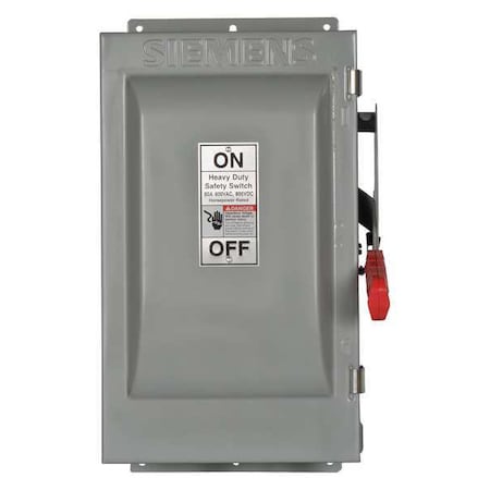 Nonfusible, Safety Switch, Heavy Duty, 600 V, 3PST MPN:HNF362J