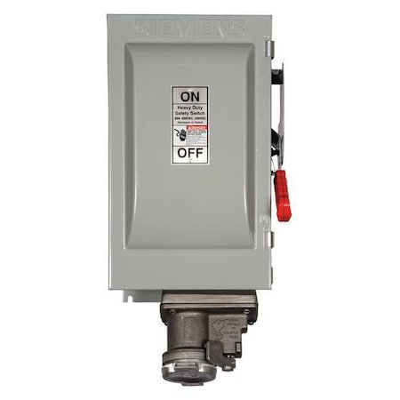 Nonfusible, Safety Switch, Heavy Duty, 600 V, 3PST MPN:HNF362JCH