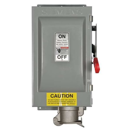 Nonfusible, Safety Switch, Heavy Duty, 600 V, 3PST MPN:HNF362JPN
