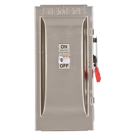 Nonfusible, Safety Switch, Heavy Duty, 600 V, 3PST, NEMA 4 MPN:HNF363SS
