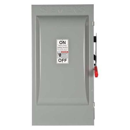 Nonfusible, Safety Switch, Heavy Duty, 600 V, 3PST MPN:HNF364J