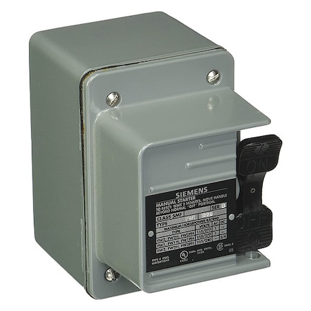 ManualMotorStarter, ToggleSwitch, Thermal MPN:SMFFW1