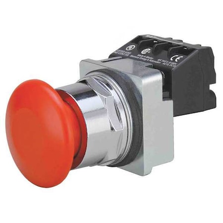 Push Button Operator, 30 mm, 1NO/1NC, Red MPN:US2:52PP2W2A