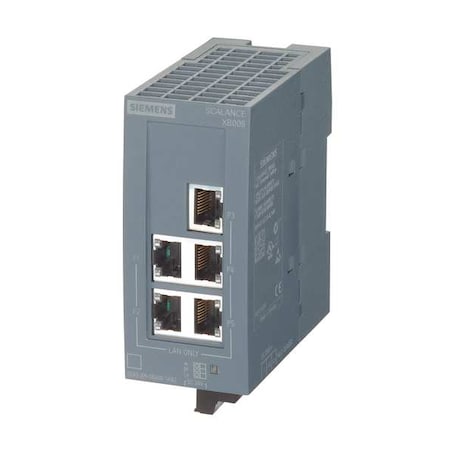 Ethernet Switch, Unmanged, 5 Ports MPN:6GK5005-0BA00-1AB2
