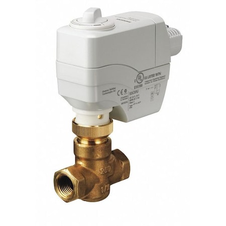 Globe Valve Assembly, Two-Way, 1cv, Brass MPN:261-02004