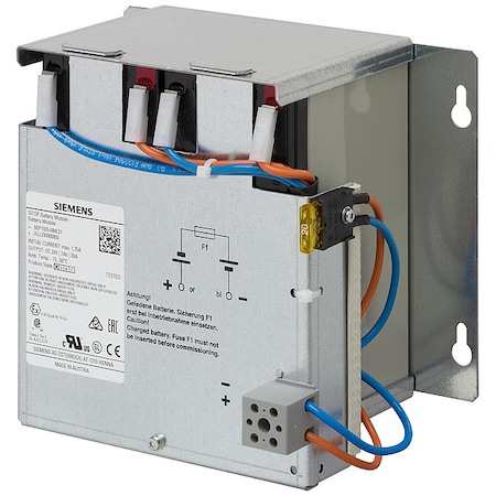 UPS Battery, 12N868, 12N869, 12N870, 24V DC, 7 Ah, Detachable Cable MPN:6EP1935-6ME21