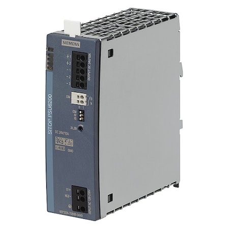 Stabilized Power Supply, 120/230V AC, 24V DC, 240 W, 10 A, DIN Rail MPN:6EP33347SB003AX0