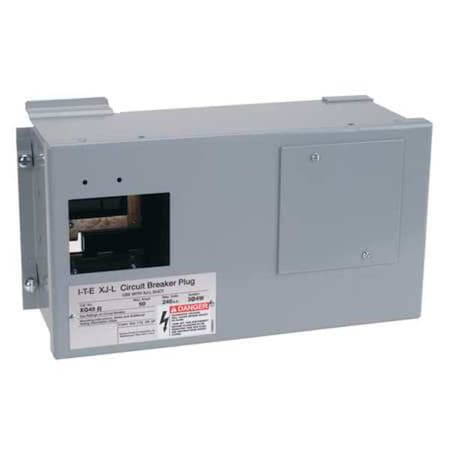 Bus Plug Enclosure, 60A, 120/240V AC, XQ, 3 Phase, 4 Wire MPN:BPJA6GE