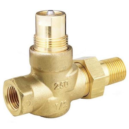 Hydronic Globe Valve, Two-Way, 3/4 in MPN:599-02045