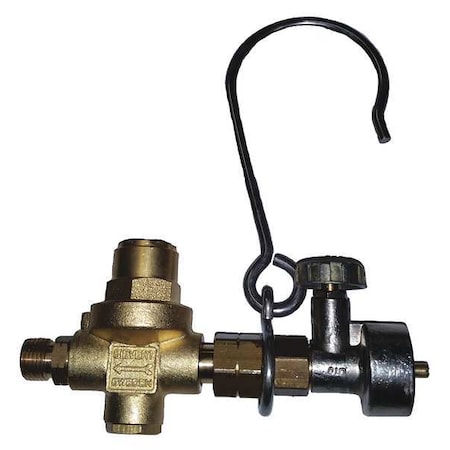 Preset Regulator, Propane, Single Stage, 0.885
