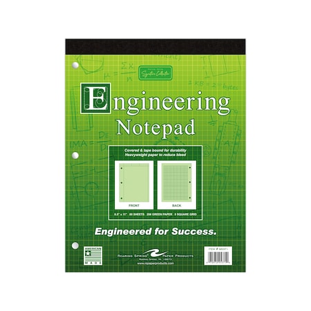 Case of Engineering Covered Notepads, 8.5