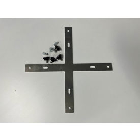 SwiftWall® Click Temporary Wall Mending Plate X Intersection Kit White A-C-MP-X