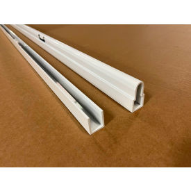 SwiftWall® Click Temporary Wall End Cap 8' Set White C-EC-08-KIT-W