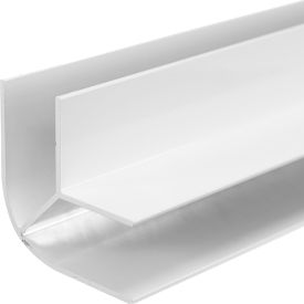 SwiftWall® 90 Degree Rounded Corner - 8'H - White P-C-08-W