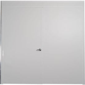 SwiftWall® Pro Double Door Panels Class C - 8'W x 8'H - Inswing - White P-DD-ABS-08-W